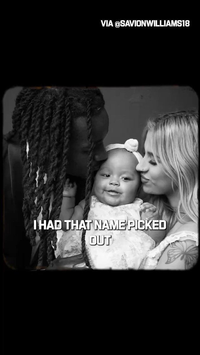 Packers WR Savion Williams on what his daughter's name, Legacy, means to him 🥹💛 Savion Williams | @Packers