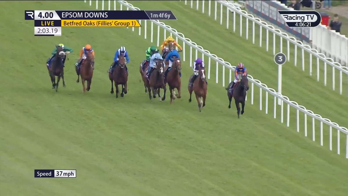 Minnie Hauk repels stablemate Whirl to land the Betfred Oaks for Aidan O'Brien and Ryan Moore!