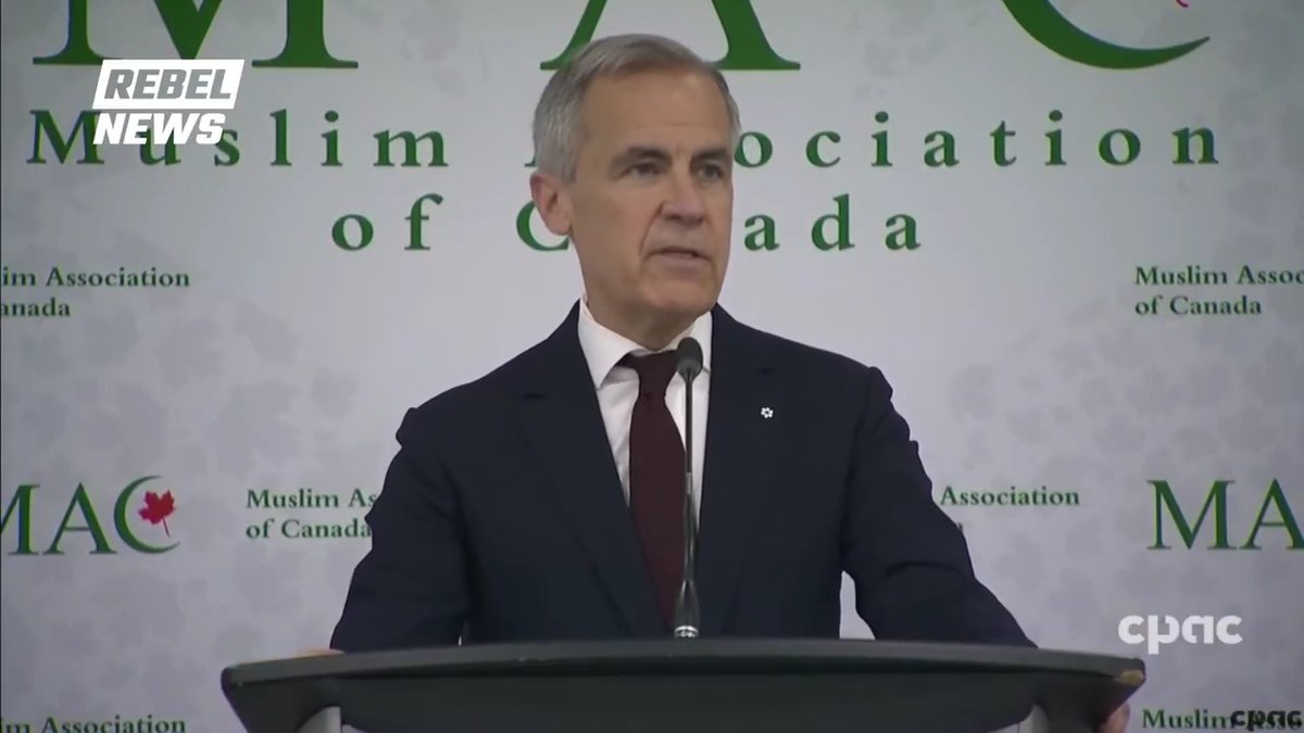 Mark Carney speaks at an Eid al-Adha celebration in the nation's capital: "Our Canada is a diverse country ... All of us must come together, around the values of Eid ... These are Muslim values, these are Canadian values."