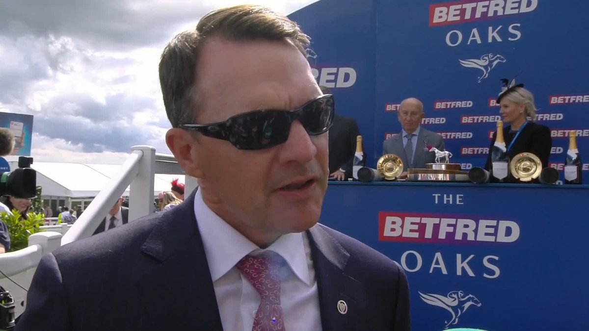 "It was all class rather than stamina or fitness" ๐ Minnie Hauk has won Aidan O'Brien an ELEVENTH #BetfredOaks ๐ #EpsomDerbyFestival | #EpsomOaks | Rishi Persad
