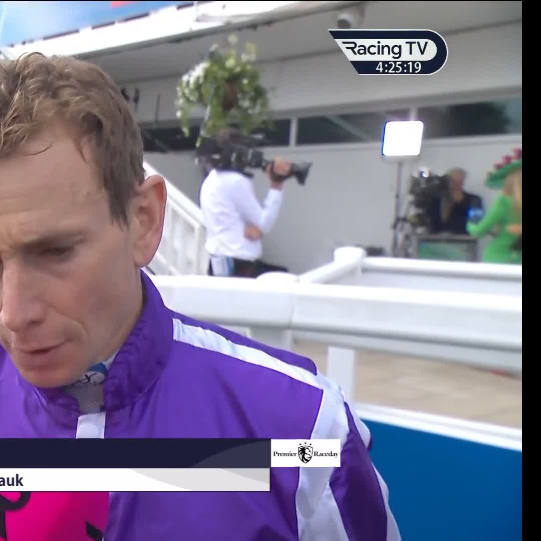 "She's open to any amount of improvement." Ryan Moore tells Lydia Hislop there's plenty more to come from Betfred Oaks winner Minnie Hauk