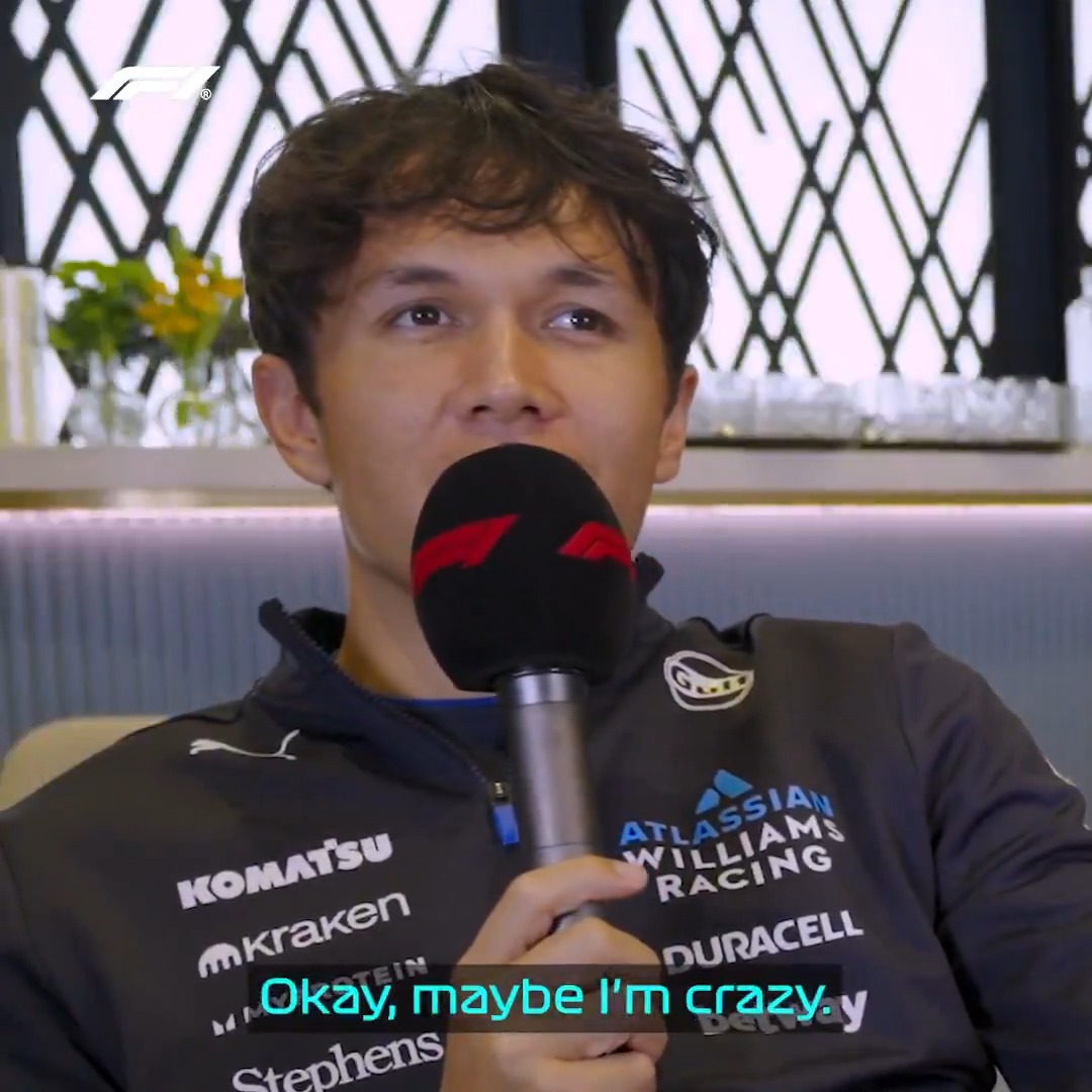 "Maybe I'm crazy!" ๐คฃ๐ถ๏ธ The latest episode of It Takes Two is here, this time featuring the duo of Alex Albon and Carlos Sainz ๐ค #F1
