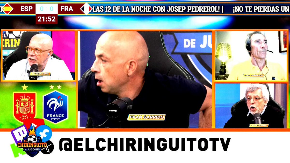 🏆🏆 QUEREMOS OTRA NATIONS LEAGUE. 🇪🇸🇵🇹 ¡Vive el ESPAÑA-PORTUGAL este domingo en #ChiringuitoLive! Te esperamos a las 20.30h en Youtube, Facebook, Twitch y Kick.