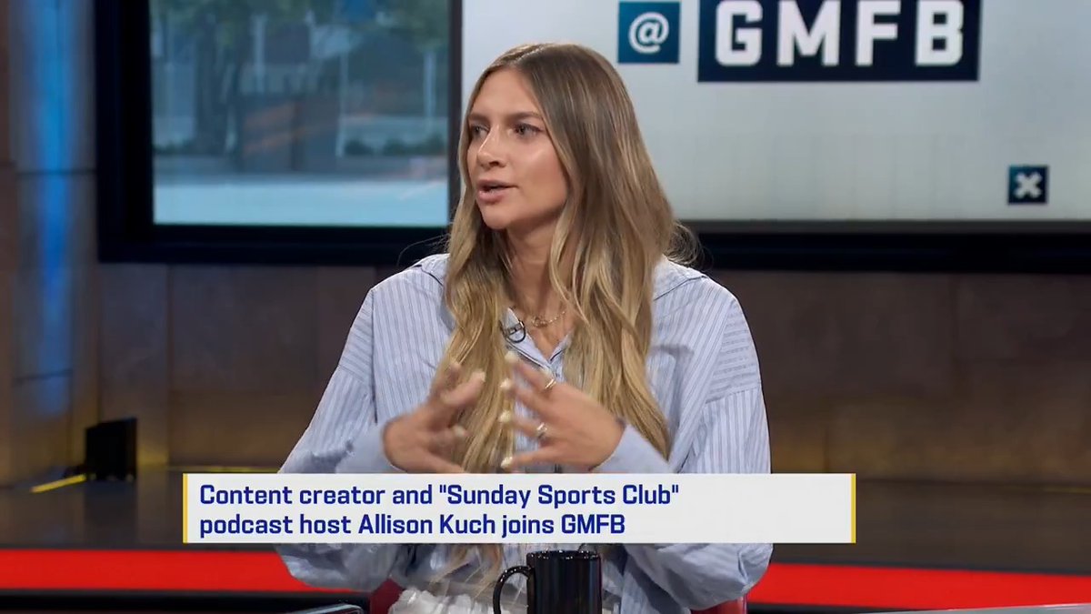 Allison Kuch loves to see the personal lives of NFL players flourish during the offseason ❤️