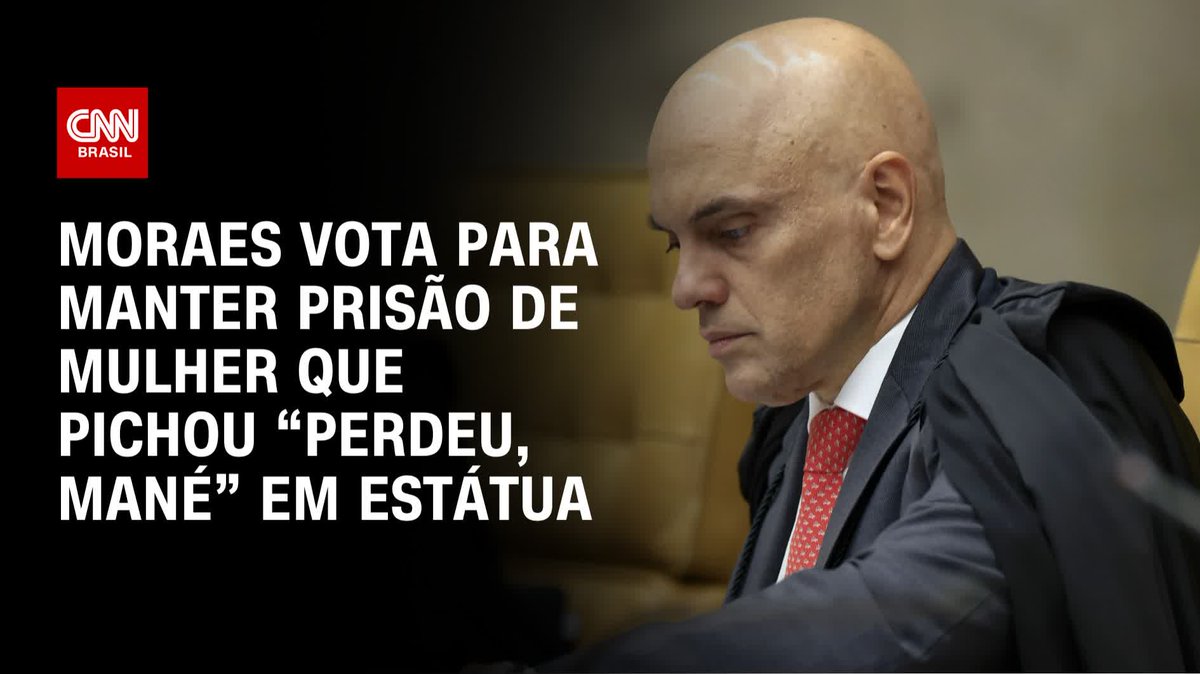 CNN: Moraes vota para manter prisão de mulher; A mulher é a Débora. O homem com 400 kg de cocaína foi solto, a Débora com batom presa!!