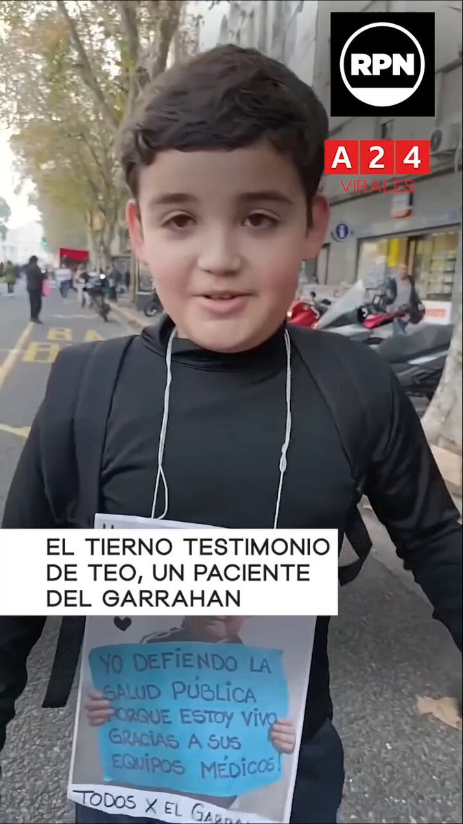 🗣️"Yo tenía cáncer y los del Garrahan me ayudaron, ahora yo los voy a ayudar a ellos" 🥲❤️