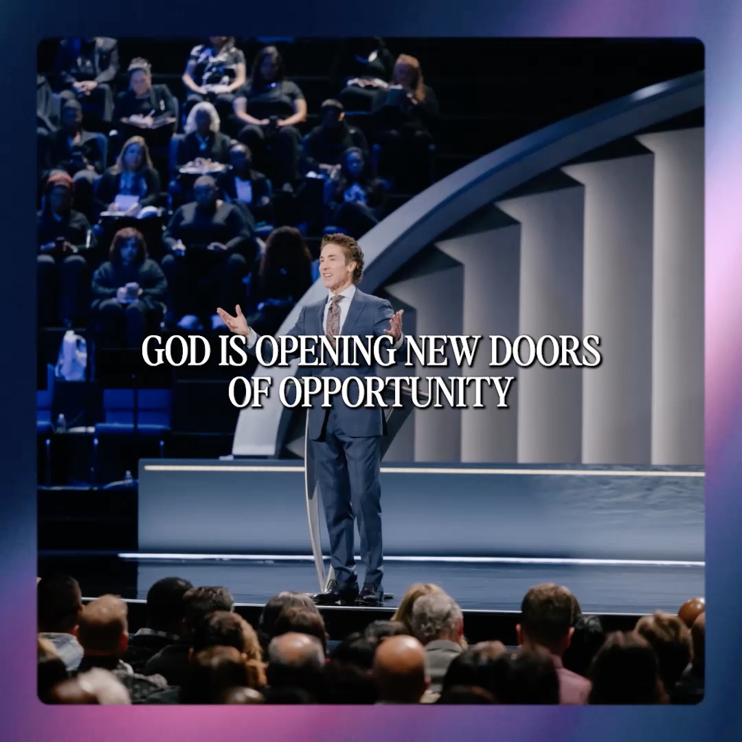God is not punishing you; He’s protecting you. We love it when He opens doors. We know that’s the hand of God, but the closed doors are just as important. He’s keeping you on the best plan for your life. Click here to watch: "God Controls Your Doors"