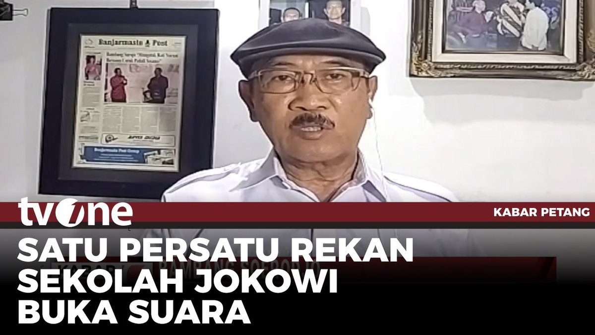 Satu persatu rekan sekolah Joko Widodo angkat bicara dan membela soal tudingan ijazah palsu. Menurut salah satu teman Jokowi, ini bukan soal ijazah lagi tapi menyangkut nama baik almamater. #HardNews_Hukum #FlashOne #CariBeritaditvOne #PolemikIjazahJokowi #JokoWidodo