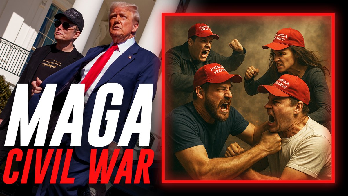 EXCLUSIVE ANALYSIS: Musk/Trump Civil War Inside MAGA Could Give The Democrat Deep State The Opportunity To Grab Victory From The Jaws Of Their Defeat "I Am Not On Team Trump Or Team Elon. I Am On Team Humanity, Which Equals Team Truth.."