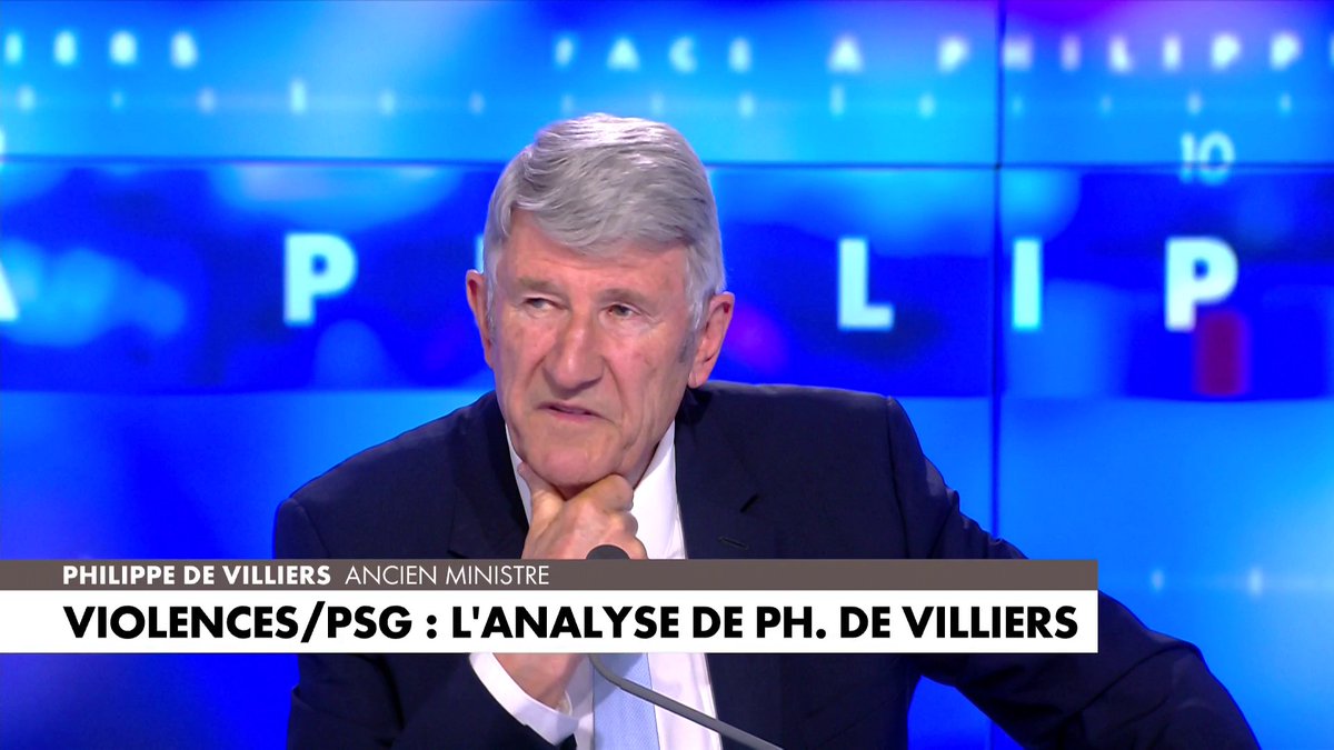 «Les forces de l’ordre ne maîtrisent plus le territoire», avertit Philippe De Villiers, dans #FaceaPhilippeDeVilliers