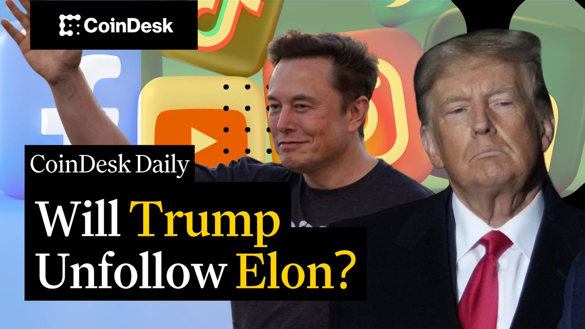 🗞️ Bitcoin dips below $100K before rallying past $104K on job growth data. 🗞️ Trump-Musk feud heats up on social media, sparking market speculation. 🗞️ ApeCoin DAO faces proposal to streamline governance due to "sluggish" operations. Sam Ewen hosts "CoinDesk Daily." 🔗👇 Thank you to Ledn 🤝 for being a sponsor of the CoinDesk Media network.