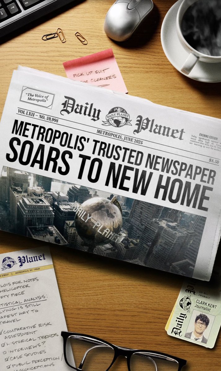 Who leaked this to the press? Something massive is headed to Metropolis, and there’s only one source you can depend on. Stay vigilant, and subscribe to the Daily Planet:
