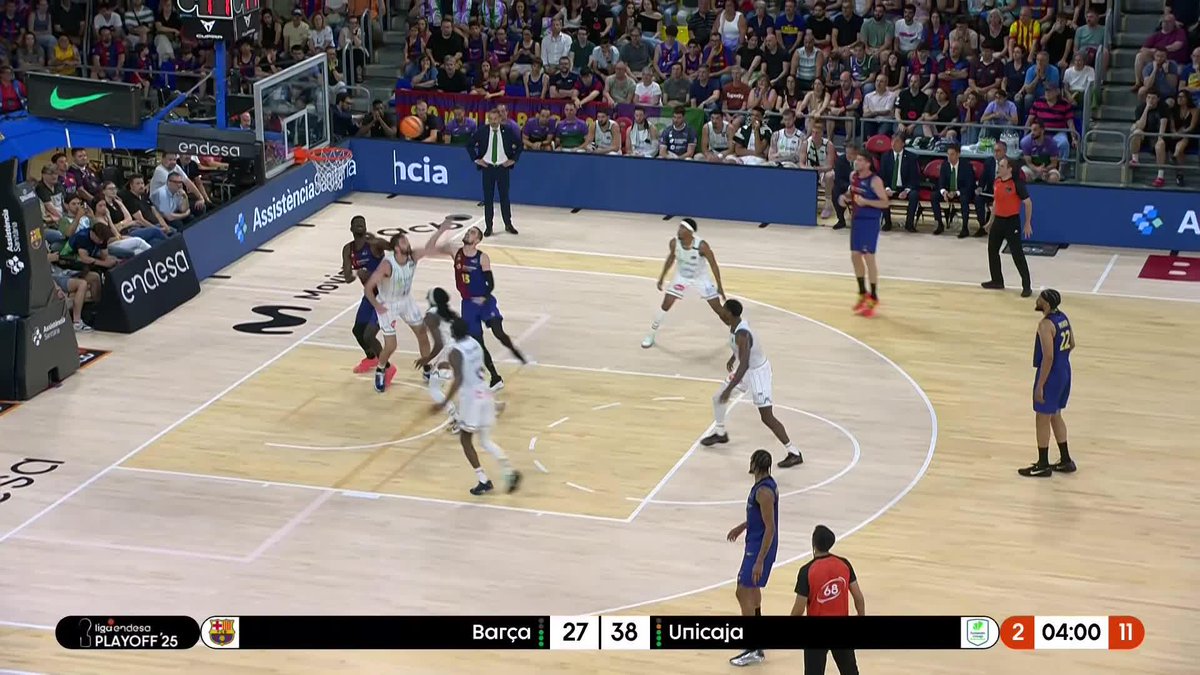 🤯🤯🤯🤯🤯🤯🤯 TREMENDO GORRAZO 📺 Movistar Plus+ | UnicajaCB #PlayoffLigaEndesa | #ConectaConTuPasion