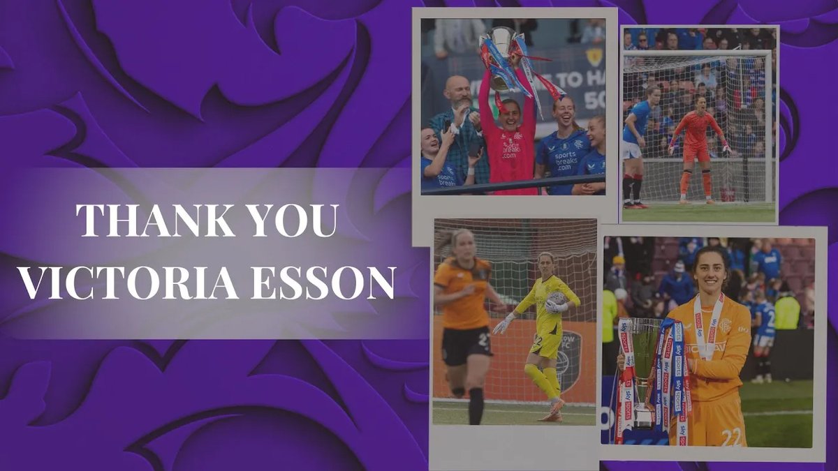 💙 Thank you, Victoria Esson