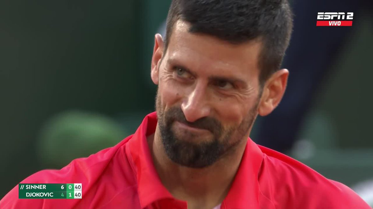 ESTÁS ABSOLUTAMENTE LOCO DJOKOVIC 🤯 38 AÑOS.