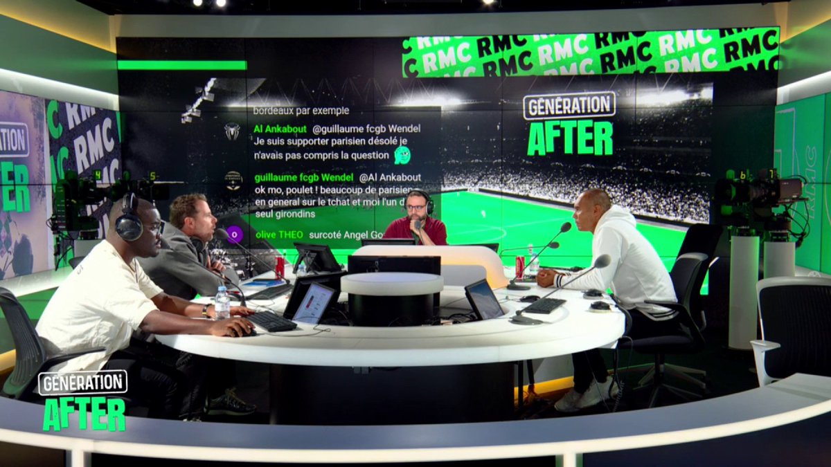 🗣️ Le plateau de Génération convaincu par la potentielle arrivée d'Angel Gomes à l'OM : "Il n'y a pas plus De Zerbi-compatible que lui." #RMCLive