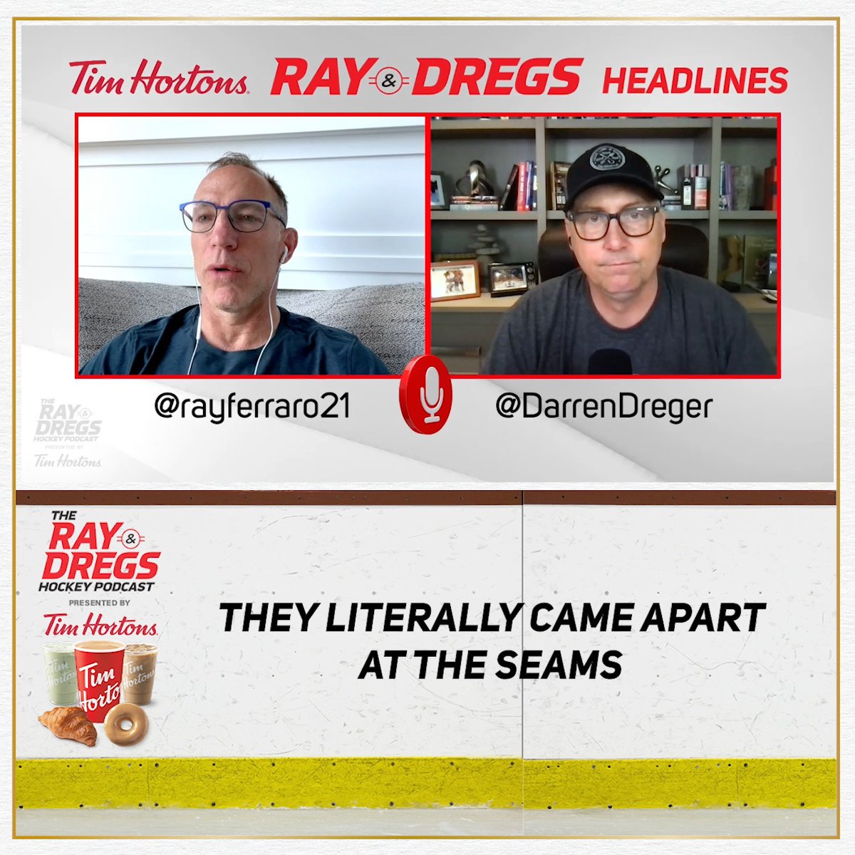 🚨DeBoer Dismissed in Dallas🚨 Results-based or fallout directly connected to #TexasHockey's unceremonious playoff exit? Ray Ferraro Darren Dreger discuss in Headlines! Full pod courtesy Tim Hortons On all platforms here: