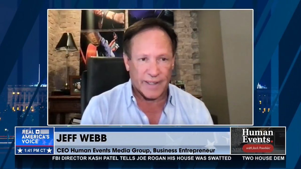 .Jeff Webb: "Somebody's going to have to make the first move (on peace). I don't think the Russians are going to do it. I think it's going to have to be the Ukrainians, unfortunately." Jack Posobiec