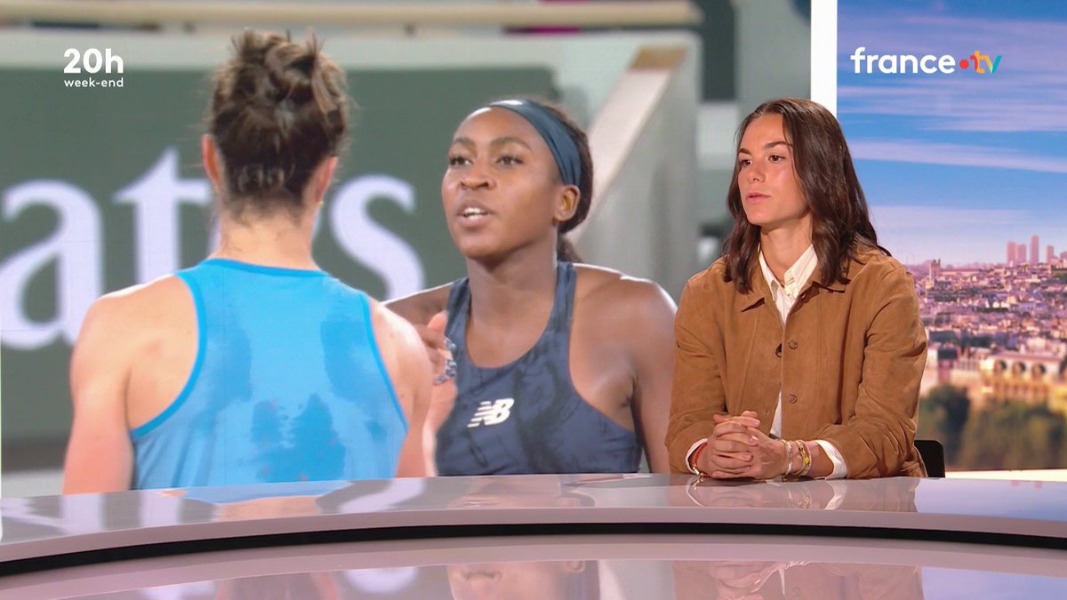 🔴 "Coco Gauff était tout simplement trop forte pour moi ce jour-là". 🗣️ Loïs Boisson, surprise de Roland-Garros, s'exprime après sa défaite face à la numéro deux mondiale en demi-finale du tournoi.