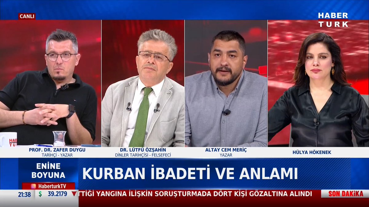 📌Kurban ibadeti ve anlamı Yazar Altay Cem Meriç #EnineBoyuna'da anlattı.