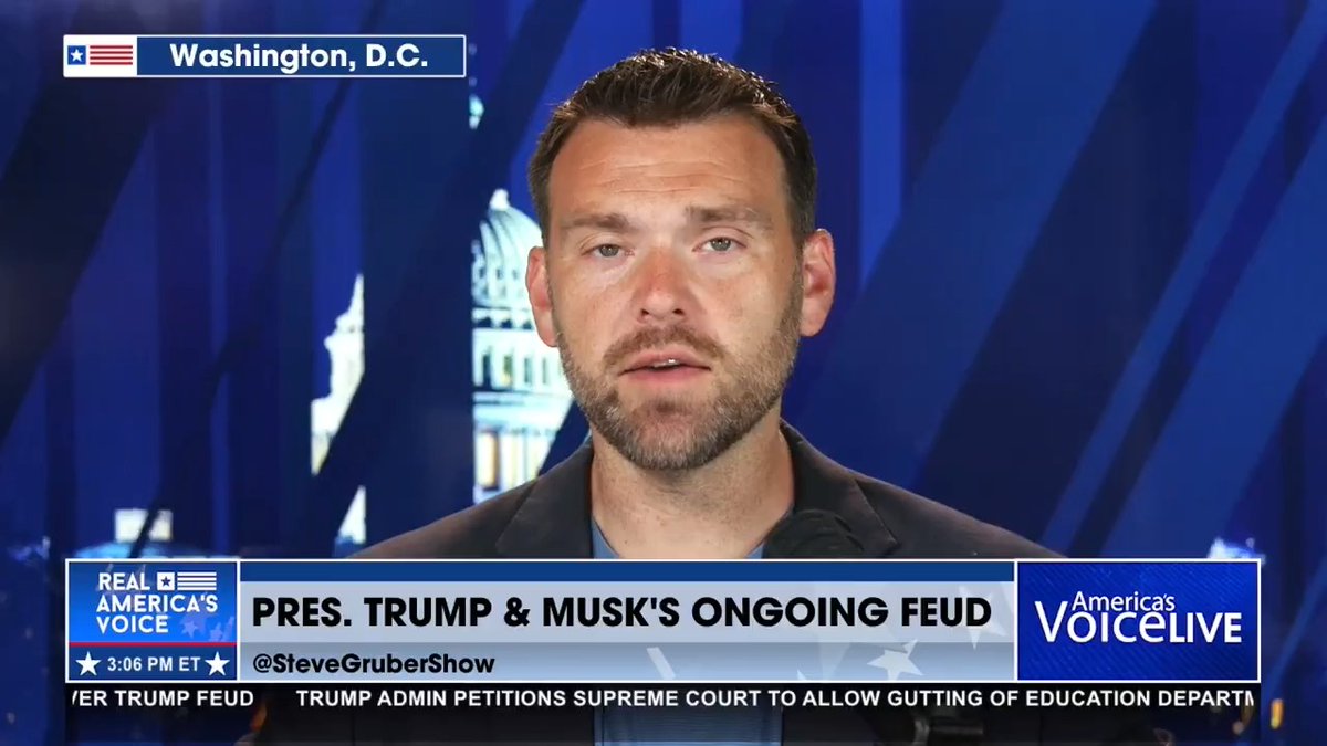 .Jack Poso 🇺🇸: "This bill isn't about cutting spending. This bill was about deportations and no taxes on tips and cutting the overtime taxes...this is not the budget bill which is going to come up later in September." Steve Gruber