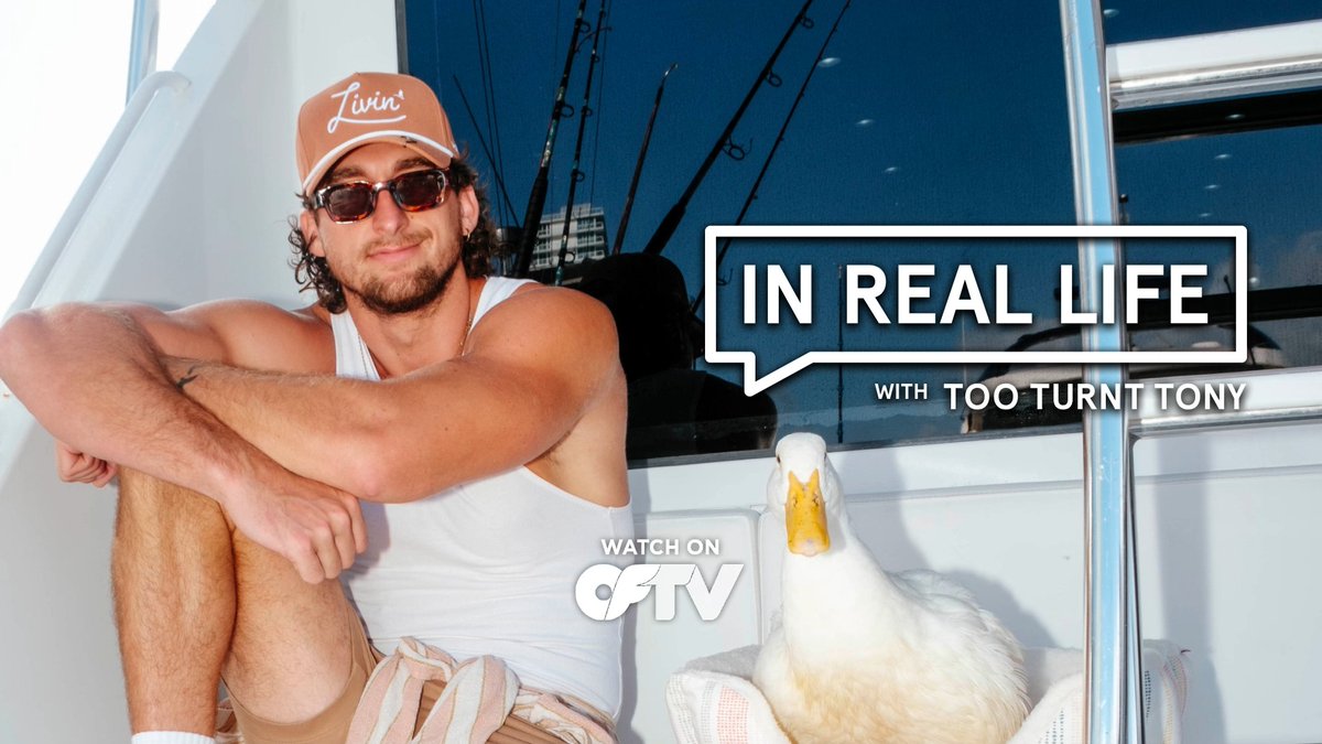 What's TooTurntTony like in real life? 🌊 See beneath the surface of his viral fame on #IRL! 📺 Tune in: