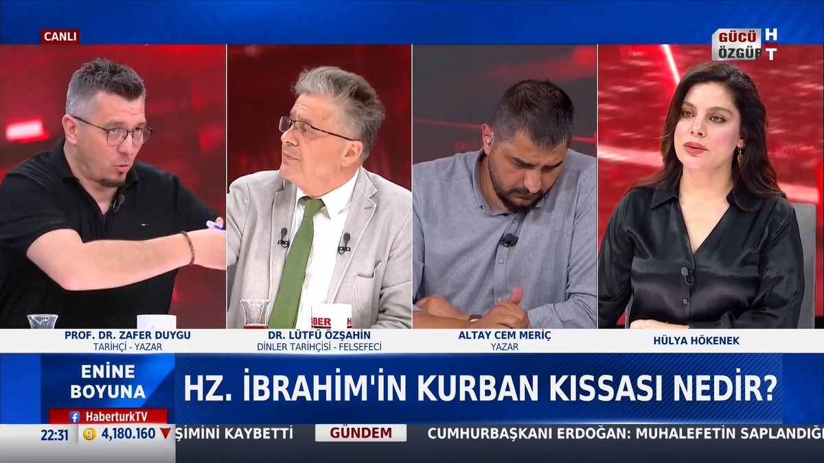 📌Hz. İbrahim'in kurban kıssası nedir? Tarihçi/Yazar Prof. Dr. Zafer Duygu #EnineBoyuna'da anlattı.