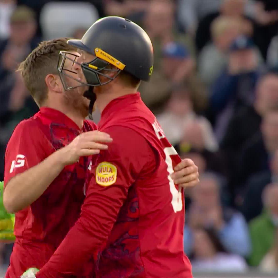 Dip. Grip. Past the edge 😮💨 Back in the team 🦁 Straight in the wickets 👏 Liam Dawson | #ENGvWI