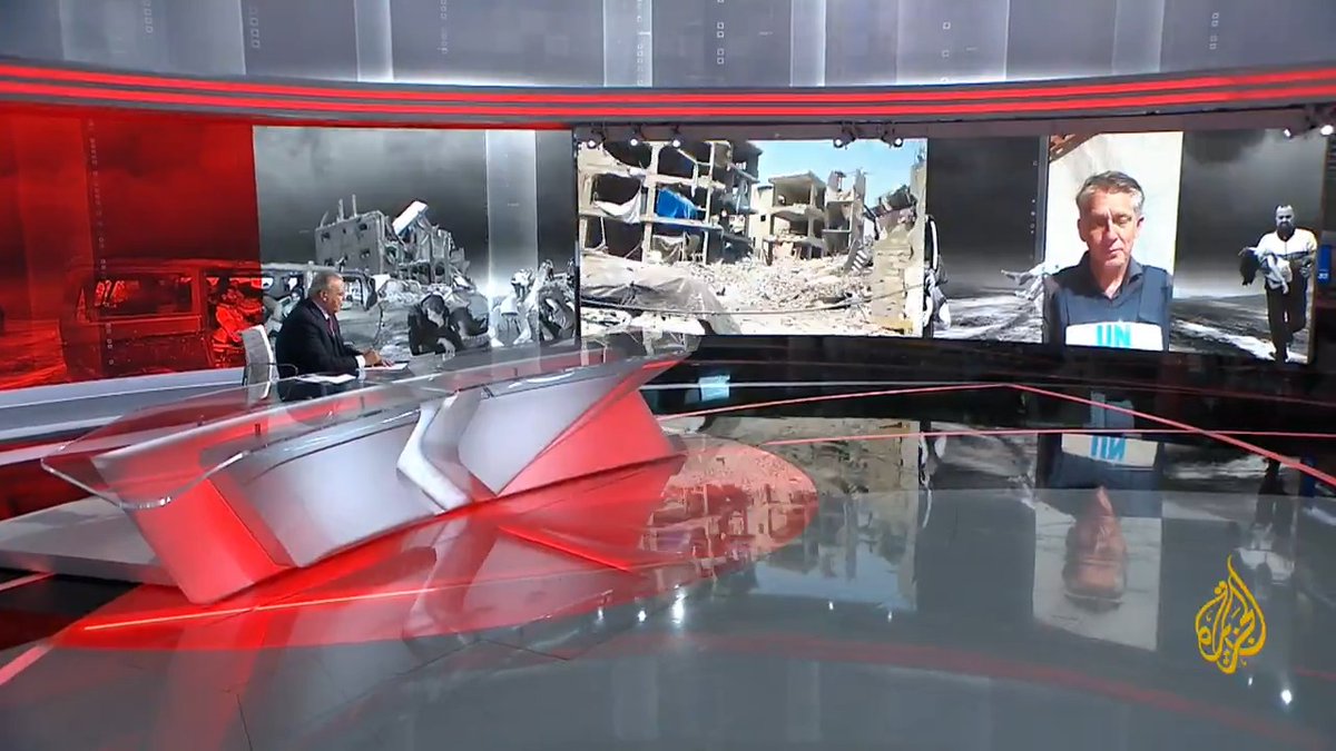 المتحدث باسم اليونيسف للجزيرة: لا مبرر على الإطلاق لقتل الأطفال في غزة وهناك 50 ألف طفل قتلوا أو جرحوا، واستخدام الجوع سلاحا جريمة حرب ونطالب الولايات المتحدة بإيصال المساعدات والدواء #حرب_غزة #الأخبار