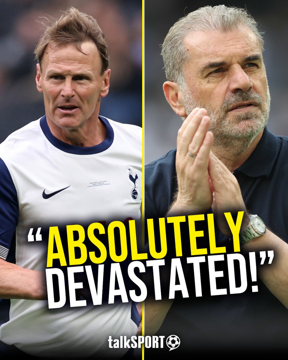 "I'm ABSOLUTELY DEVASTATED For Ange!" 😔 Teddy Sheringham joined Drive to react to Spurs SACKING Ange Postecoglou despite winning the Europa League. The full video can be found here: