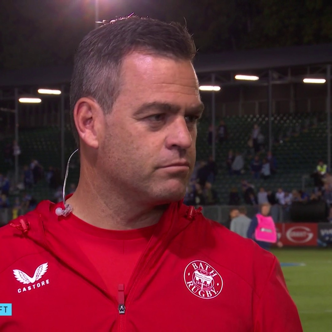 🗣️ "What I do believe in life is the human spirit, it's pretty special to be a leader of this group." Johann van Graan is looking forward to a Braai with his family after reaching the #GallagherPrem final with Bath Rugby 🥩🍗