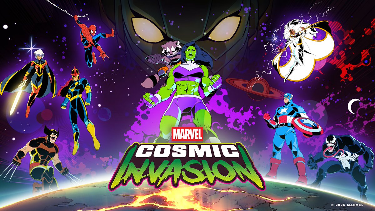 Unveiling She-Hulk &amp; Rocket Raccoon as members of MARVEL Cosmic Invasion's mighty roster!💥 Get ready to smash and blast your way through the streets of Marvel's New York all the way to the depths of the Negative Zone to foil Annihilus' vow to spread death across the cosmos!