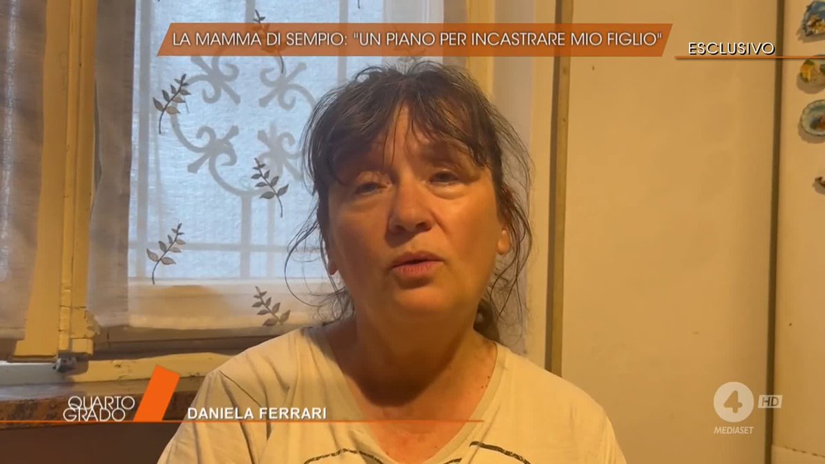 "Qualcuno sta manovrando tutto nella direzione di mio figlio" Ai microfoni di #Quartogrado parla la mamma di Andrea Sempio