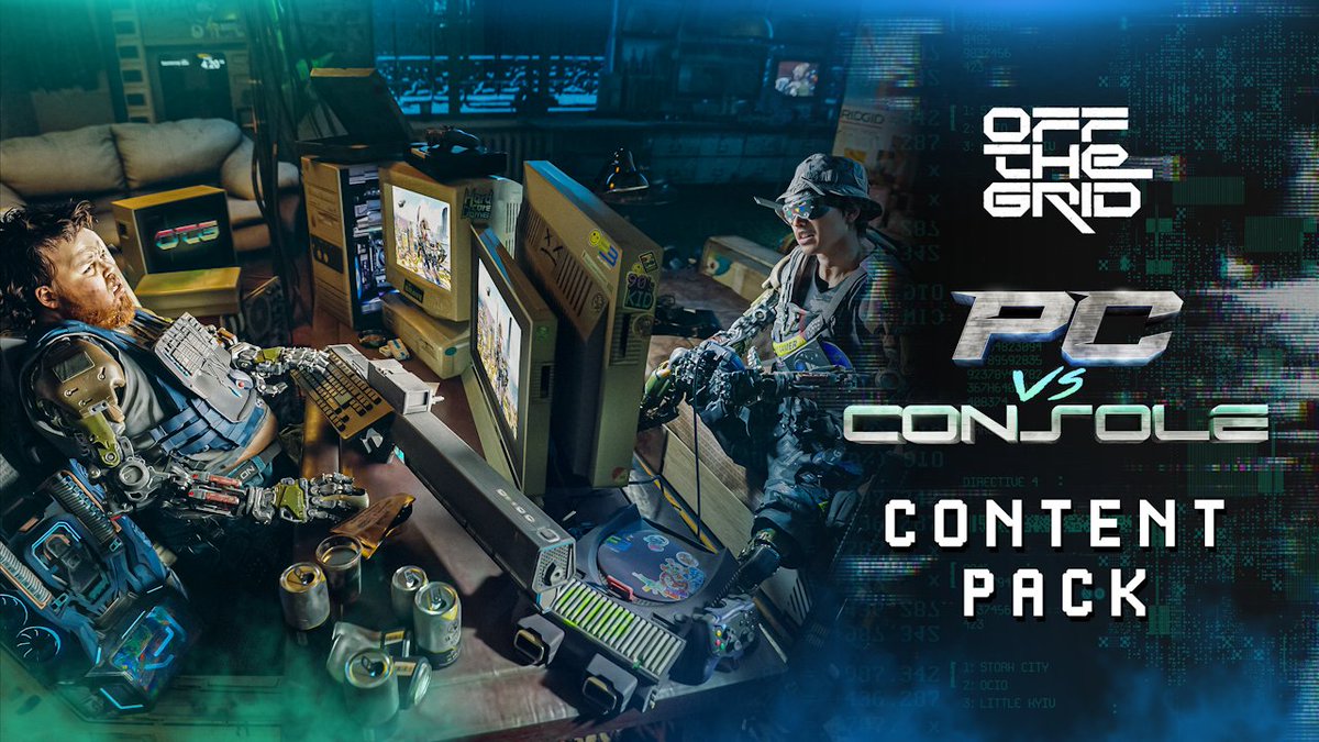 The platform war's gone on long enough. You want to show your side's better? Now we're giving you a chance to prove if frames or aim assist comes out on top 💻🆚🎮 The PC vs Console Content Pack is live - two cyberlimbed psychos, two filthy weapons, and one killfeed loaded with regret. Watch in 4K 🔗