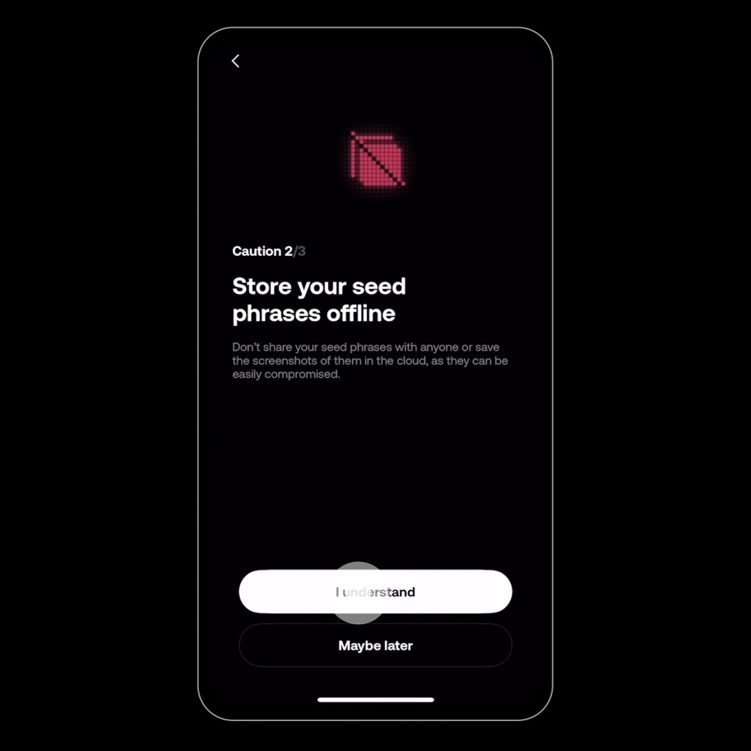 Lose your seed phrase, and it’s game over 👾 Learn how to access your seed phrase on #Wallet and securely back it up ↴