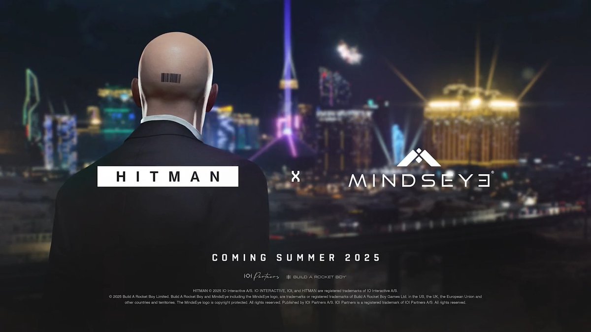 Build A Rocket Boy and IOI Partners revealed a new Mindseye trailer at #SummerGameFest, featuring explosive combat, a near-future world, and Jacob Diaz’s story. It ends with a surprise: Agent 47 is coming in the MindsEye x Hitman collab mission, launching July 2025.