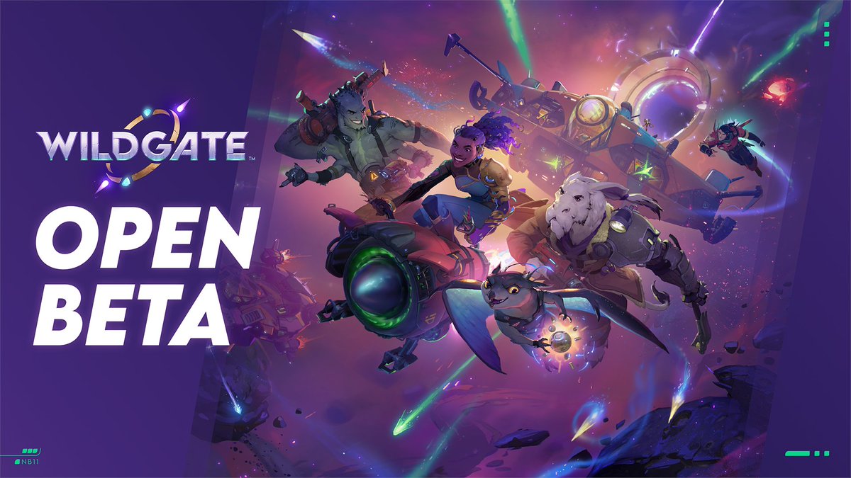 Now Loading: 🚨 SPACE CRIMES 🚨 The #Wildgate Open Beta begins June 9. Play FREE on Steam, PS5, and Xbox Series X|S! ⚡️
