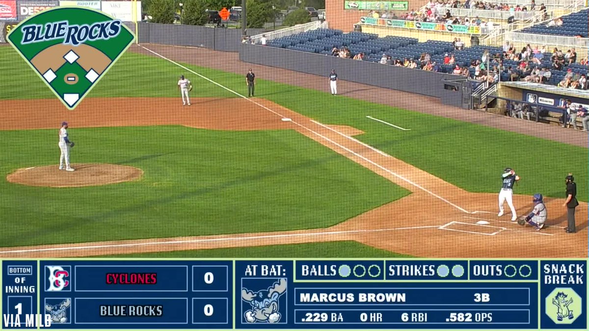 Sean Manaea strikes out the first batter he faces in his rehab assignment!