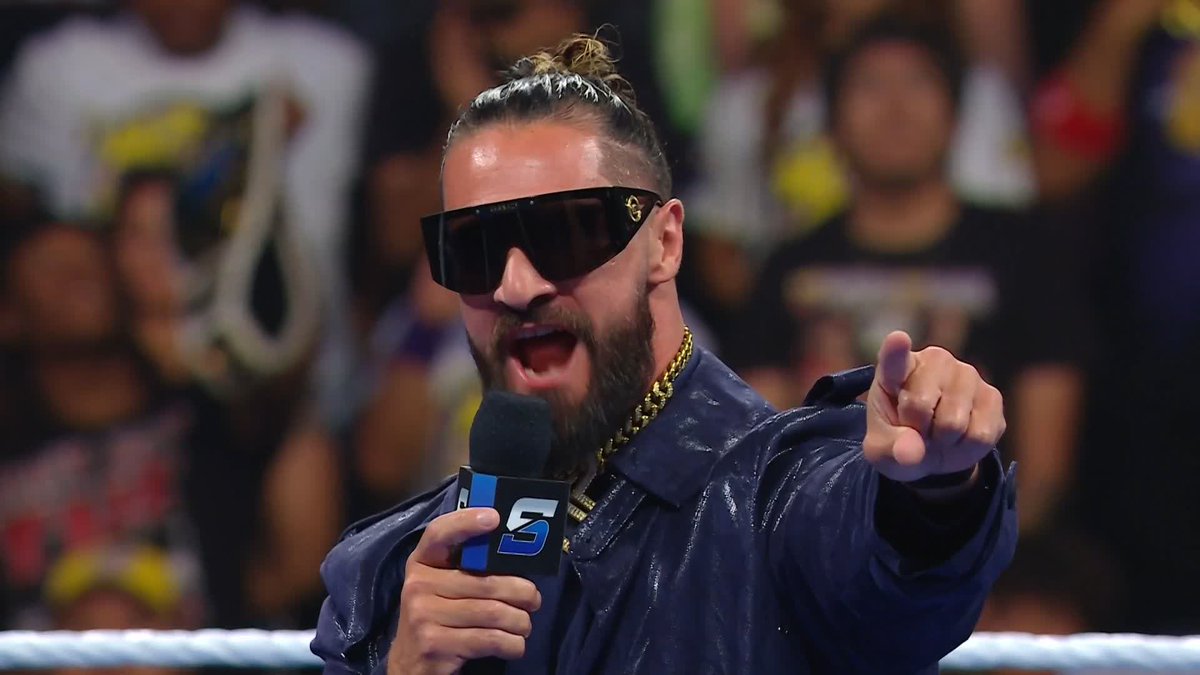 NO ONE is getting in @wwerollins way! He's not just after the #MITB contract, he wants complete and total power 😤 #SmackDown