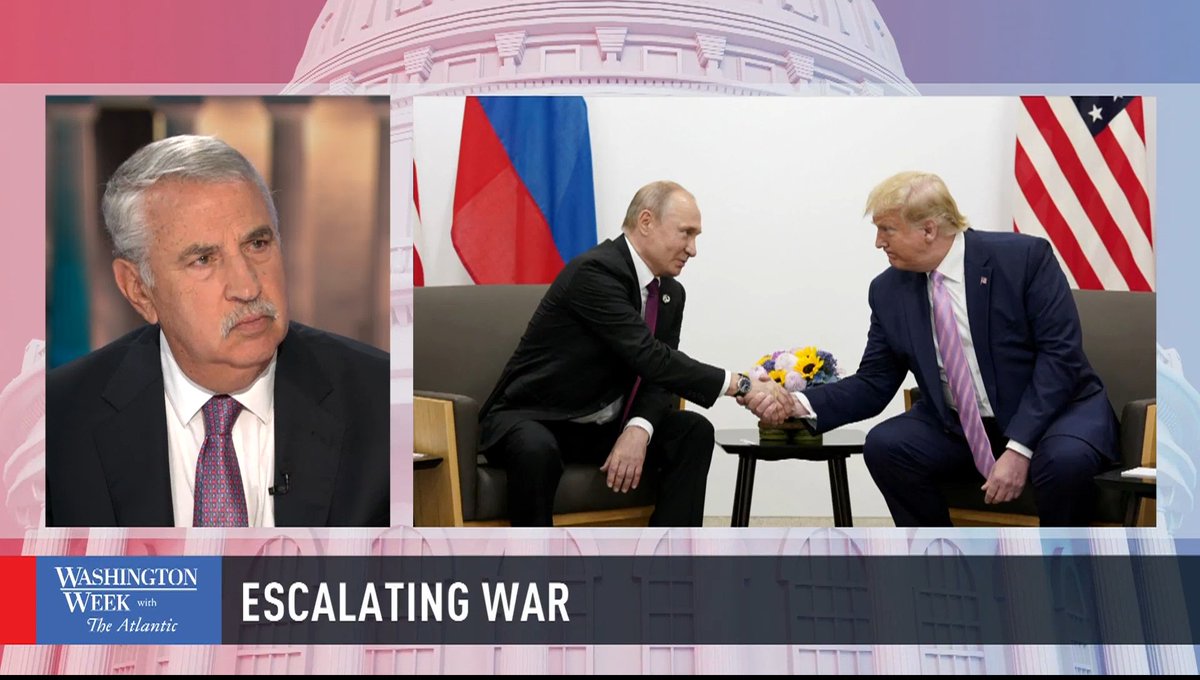 "Trump came in and said, 'I can end this war,'" said Thomas L. Friedman. "There's one way to end this war. You say to Vladimir Putin: 'If you don't stop the war, and we agree to the ceasefire terms I dictate, we are bringing Ukraine into NATO in 30 days.'"