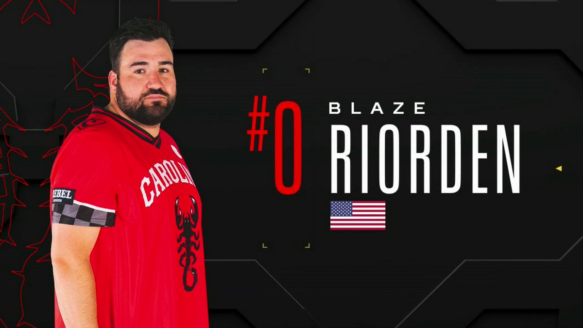 Blaze Riorden after setting the record for the most saves in a single Premier Lacrosse League league game (25) 🗣️ The Carolina Chaos get the dub over the Outlaws 🔥