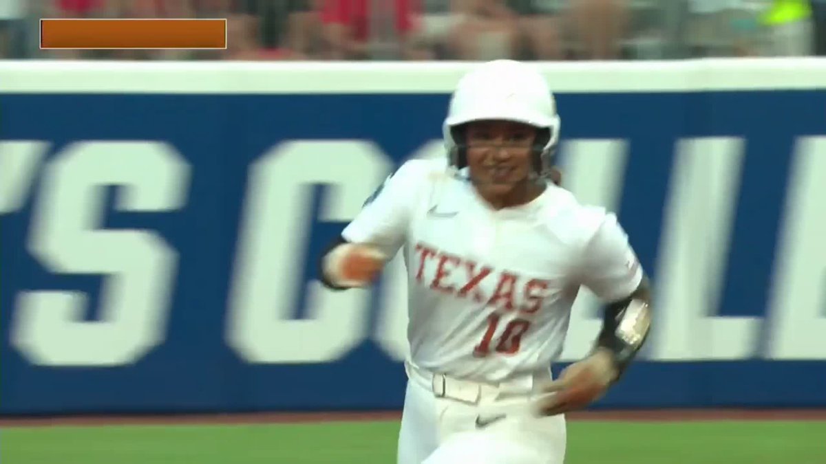 GRAND SLAM MIA SCOTT 😤 #WCWS x 🎥 ESPN / Texas Softball