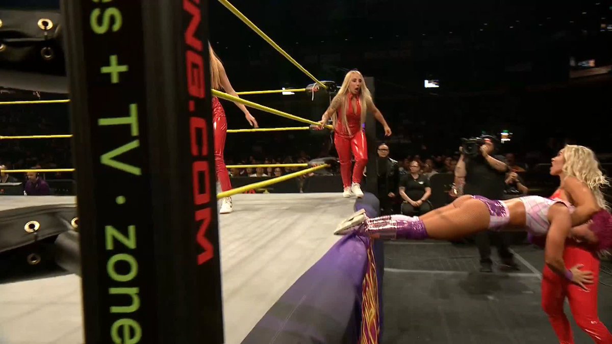 HUGE Senton from Heather by Elegance 💋! WATCH the Countdown to #TNAAgainstAllOdds on TNA+: