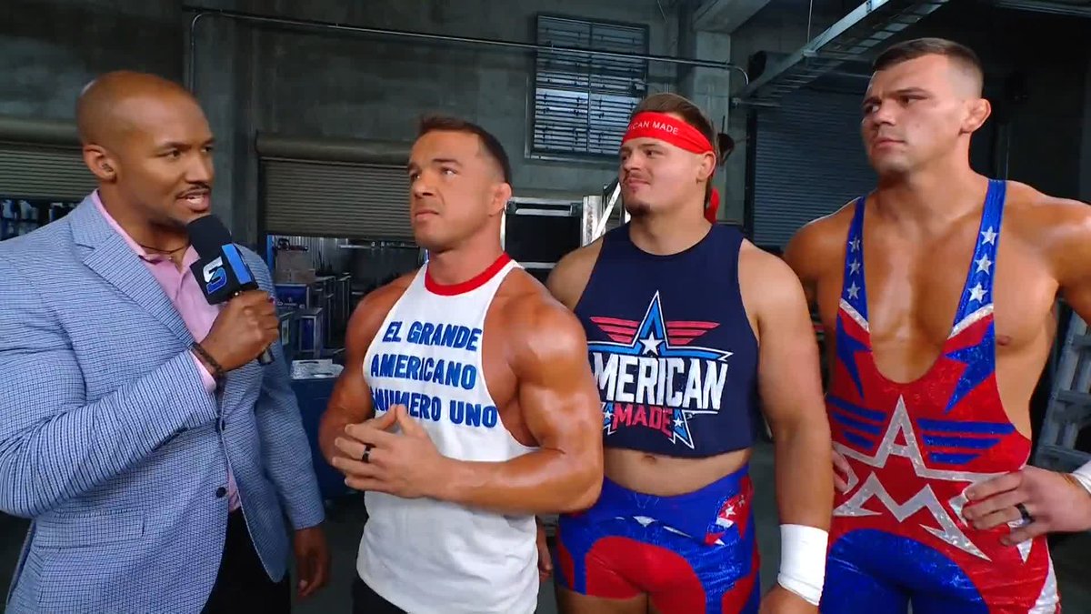 Looks like we're getting American Made vs. Andrade “El Idolo” The Real Latino Man! and Penta TONIGHT! 🔥 #SmackDown