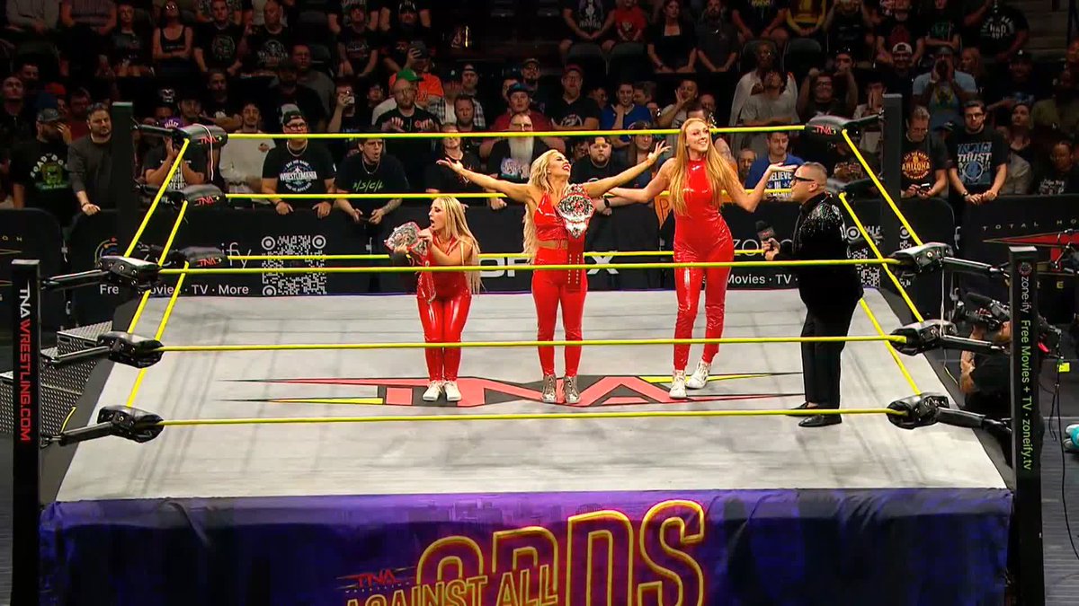 THE IINSPIRATION IS BACK! Cassie Lee Jessica McKay WATCH the Countdown to #TNAAgainstAllOdds on TNA+:
