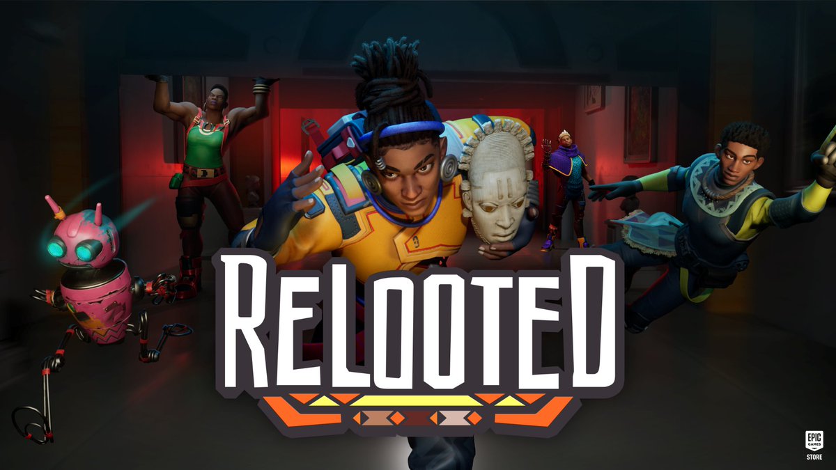 Announcing Relooted: an Africanfuturist heist game where you reclaim real African looted artifacts from Western museums. Wishlist it now!
