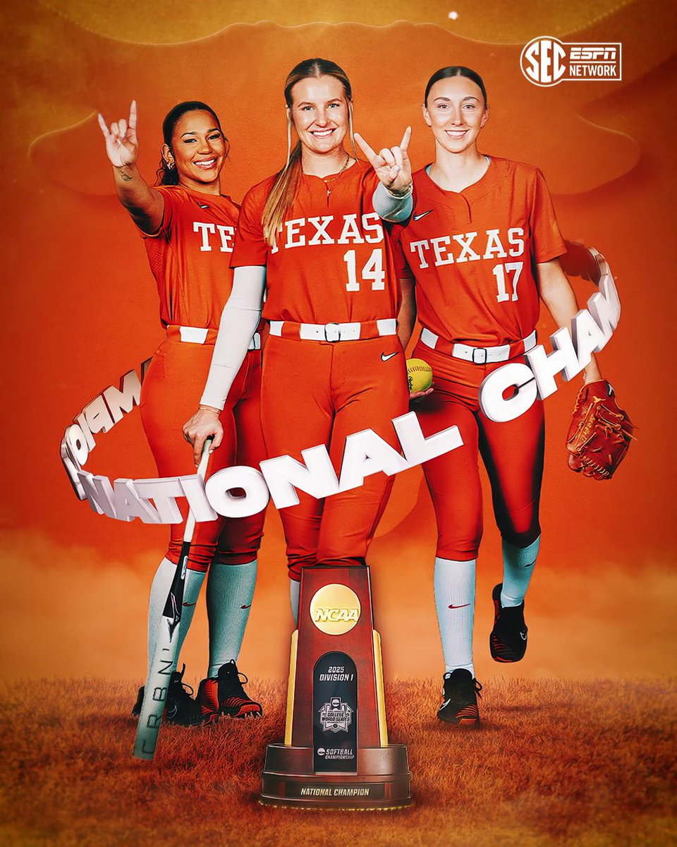 HISTORY FOR THE HORNS 🤘 THE FIRST NATIONAL TITLE IN HISTORY 🏆