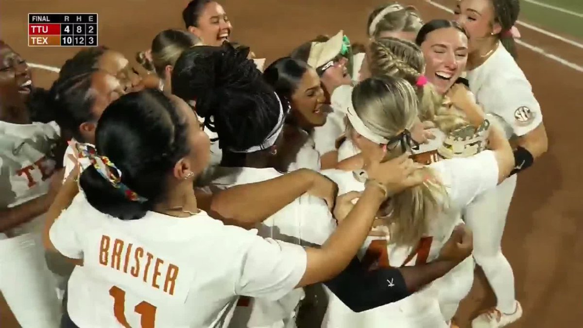 TEXAS WINS THEIR FIRST WCWS TITLE IN PROGRAM HISTORY 🏆🔥 (via NCAA Softball)