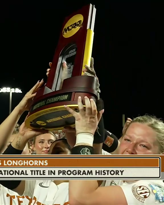 THE LONGHORNS ARE BRINGING THE NATTY HOME FOR THE FIRST TIME EVER 🤘 Texas Softball