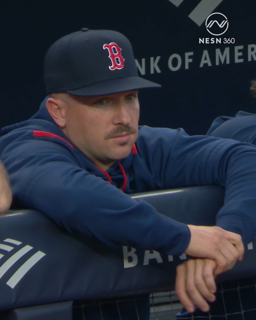 The Red Sox were losing so bad that Alex Bregman had to shave his mustache mid game